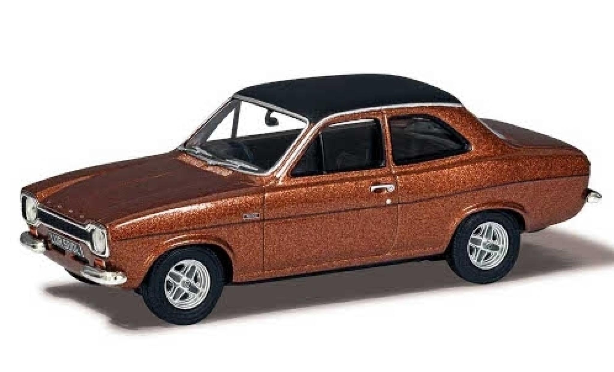 Ford Escort 1/43 Vanguards MkI Mexico metallico marroneee/matt-nero RHD modellino in miniatura