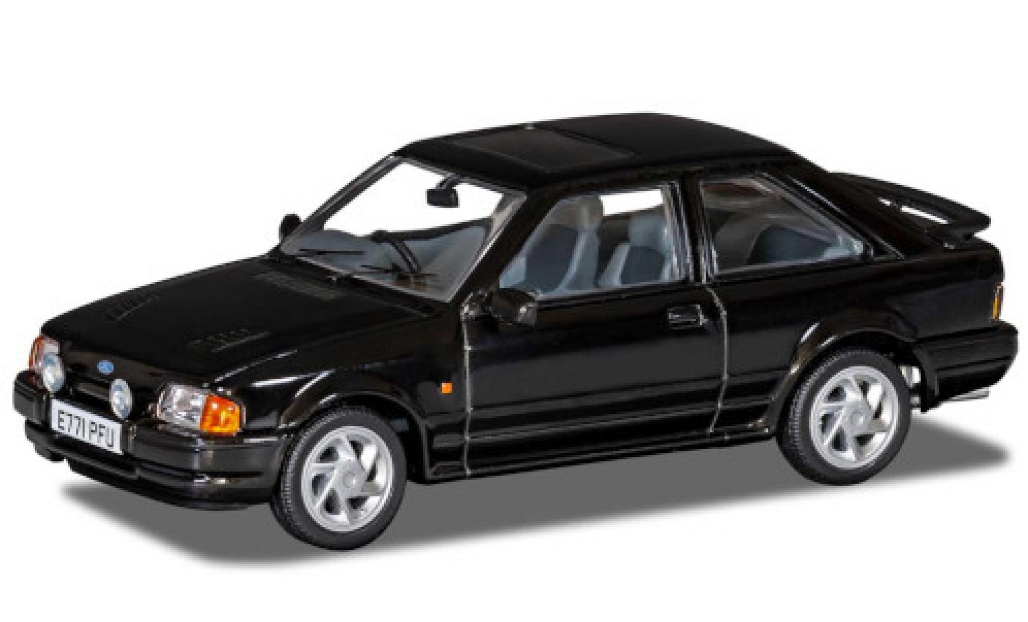 Ford Escort 1/43 Vanguards MkIV RS Turbo nero RHD modellino in miniatura