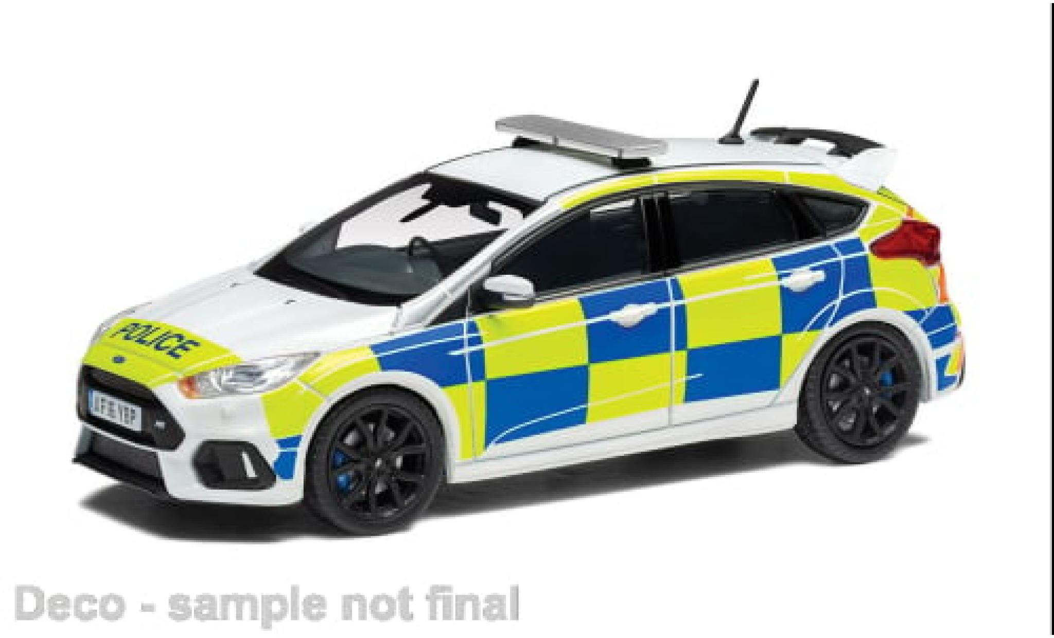 Ford Focus 1/43 Vanguards MK III RS RHD Police Demonstrator 1:43 modellino in miniatura