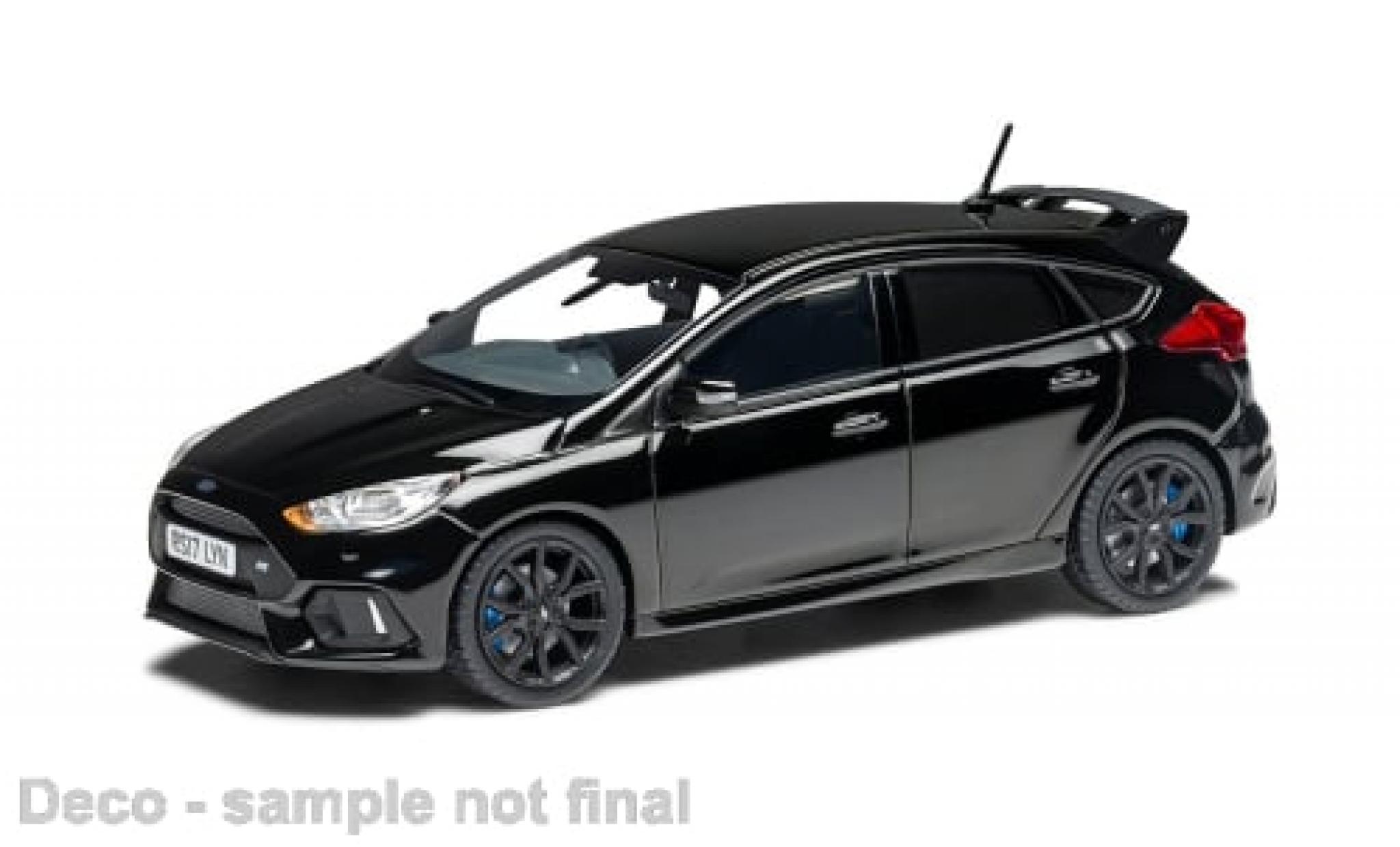 Ford Focus 1/43 Vanguards MK III RS schwarz RHD 1:43 modellino in miniatura