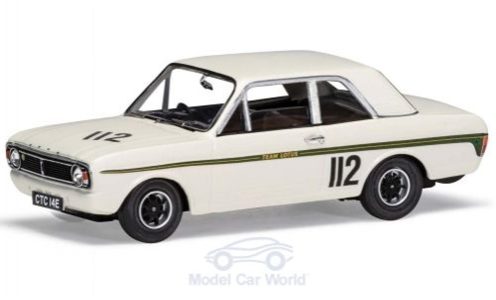 Ford Lotus 1/43 Vanguards Cortina Mk2 FVA RHD British Saloon Car Championship 1967 G.Hill modellino in miniatura