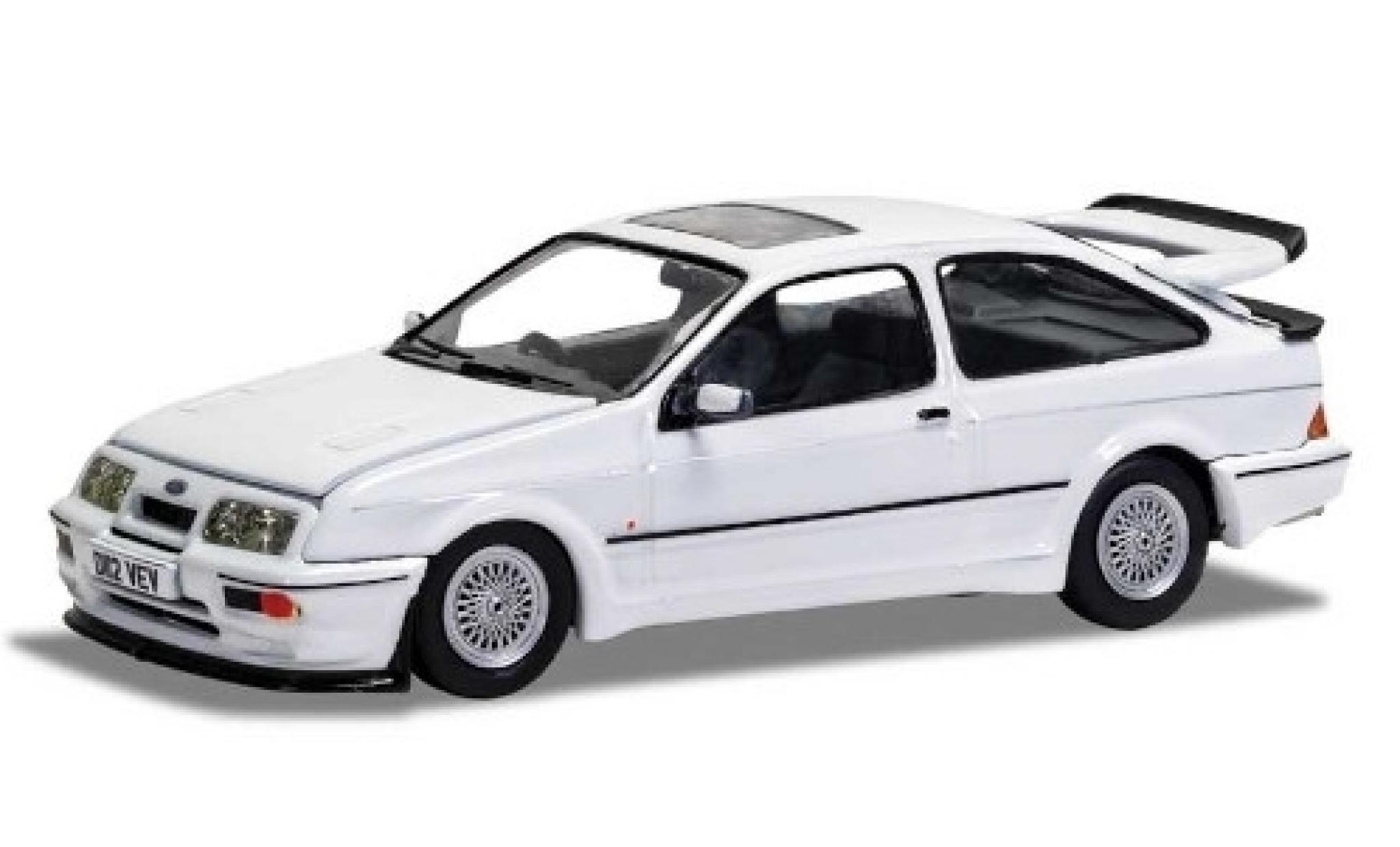 Ford Sierra 1/43 Vanguards RS500 Cosworth bianco RHD modellino in miniatura
