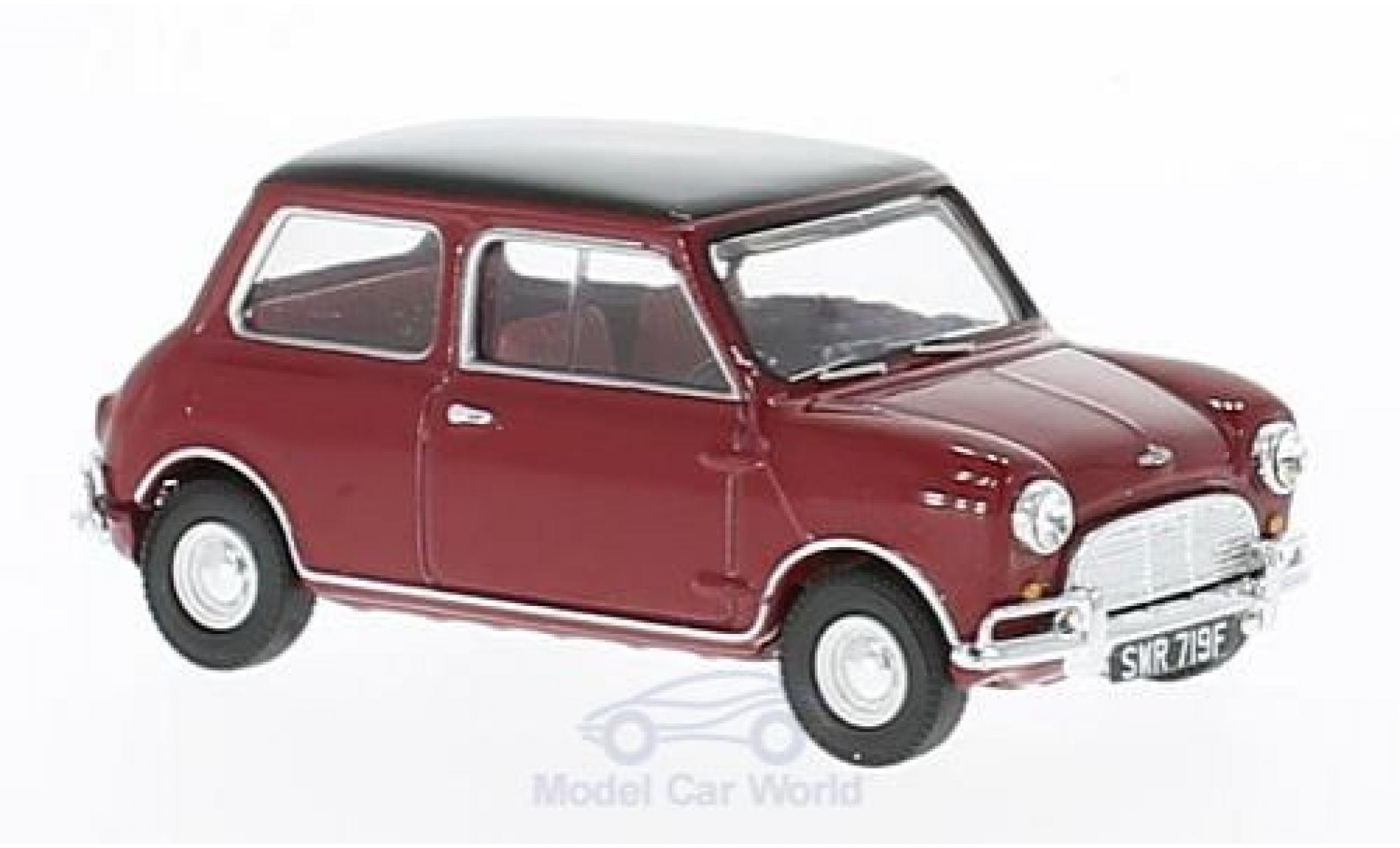 Mini Cooper S 1/43 Vanguards S Mk1 rosso/nero RHD modellino in miniatura