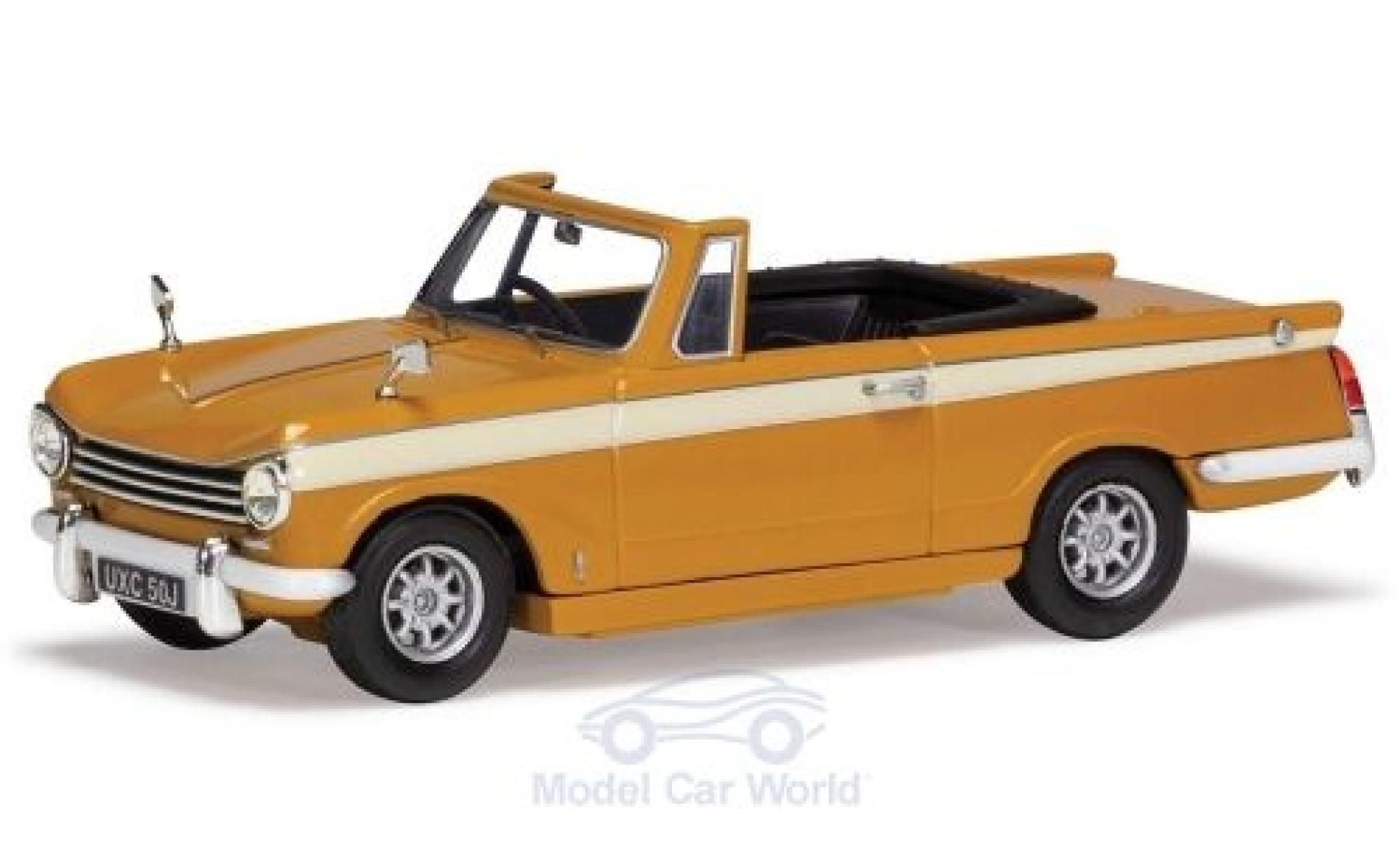 Triumph Herald 1/43 Vanguards 13/60 Convertibile marroneee RHD modellino in miniatura