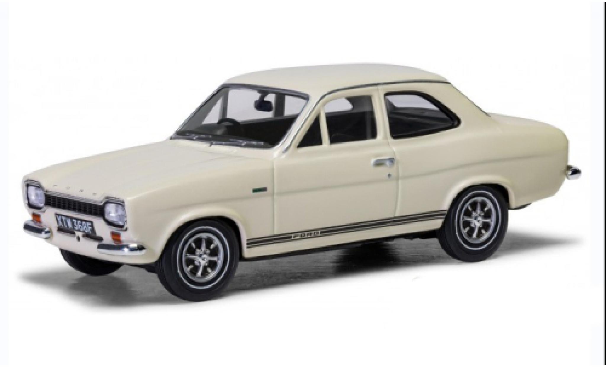 Ford Escort 1/43 Vanguards MK I TC bianco RHD modellino in miniatura