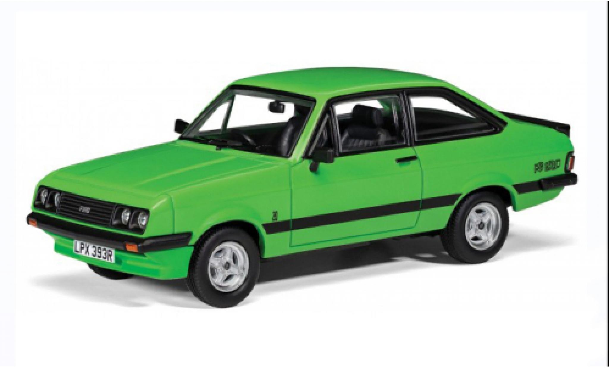 Ford Escort 1/43 Vanguards MK II RS 2000 la chaux RHD modellino in miniatura