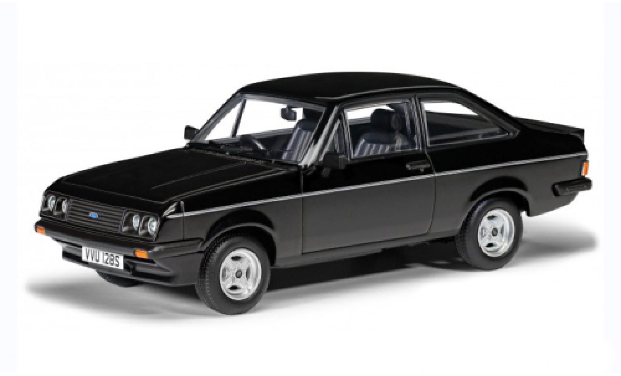 Ford Escort 1/43 Vanguards MK II RS 2000 nero RHD modellino in miniatura