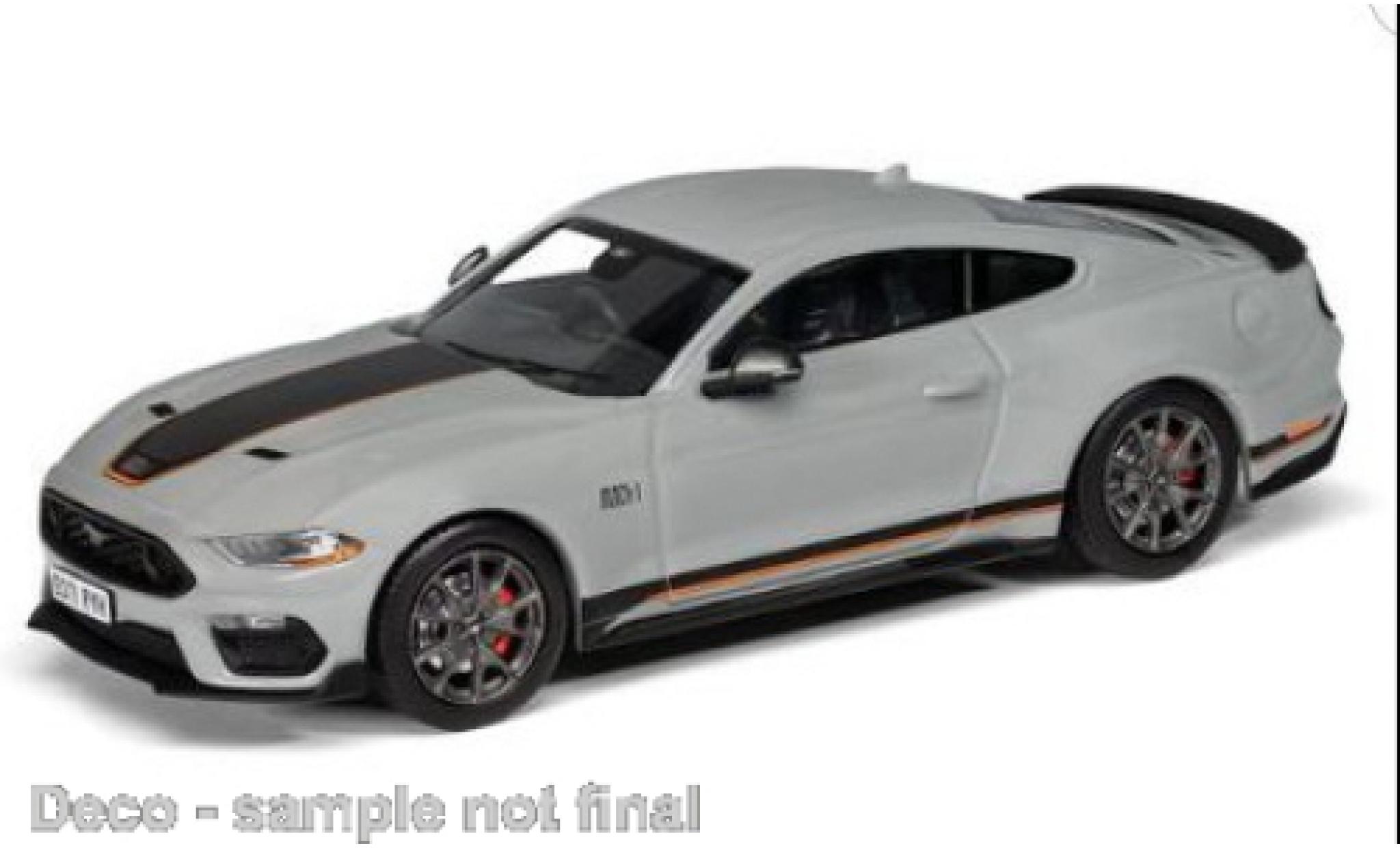 Ford Mustang 1/43 Vanguards Mach 1 grigio clair RHD 2022 modellino in miniatura