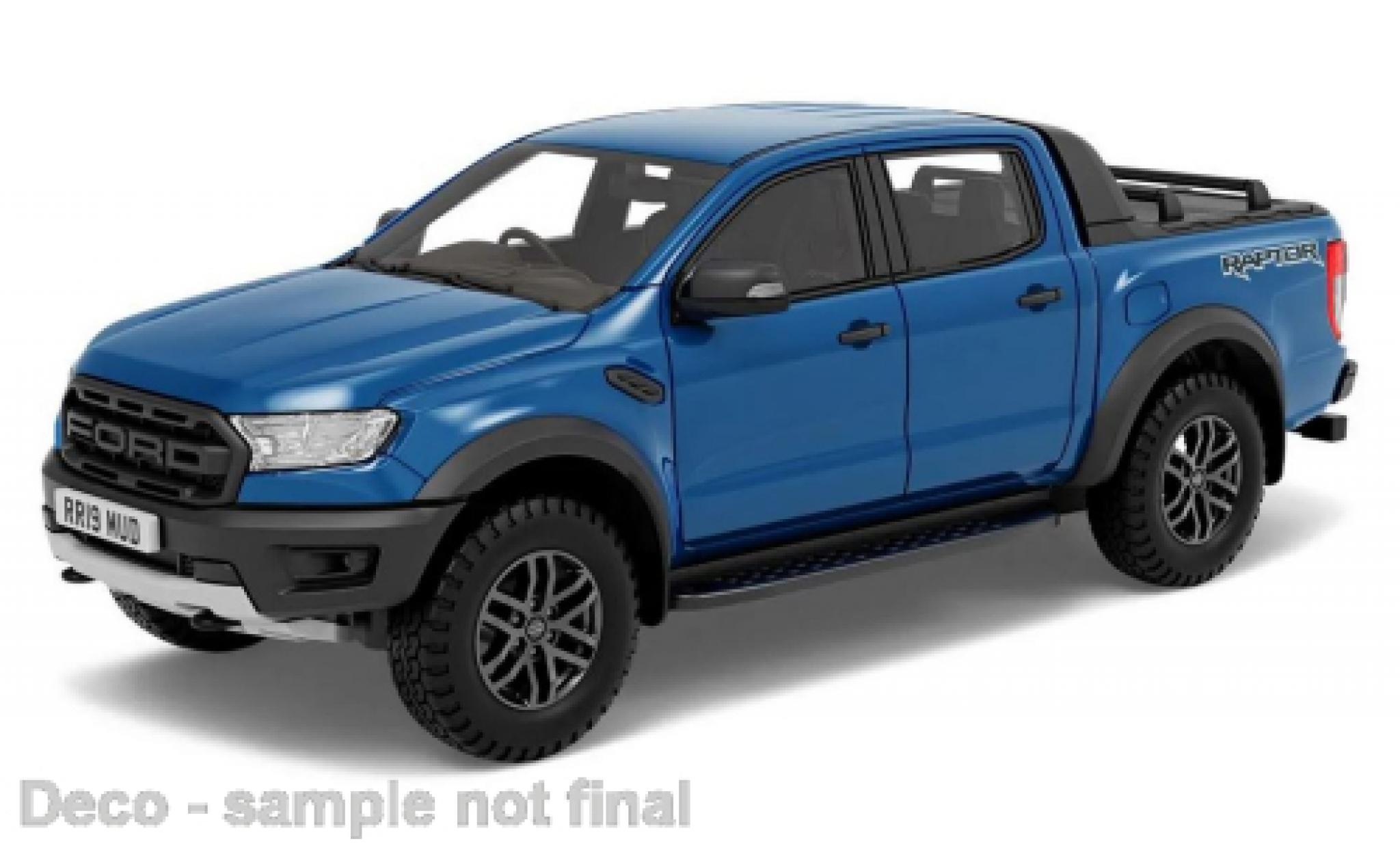 Ford Ranger 1/43 Vanguards Raptor metallise blu RHD modellino in miniatura