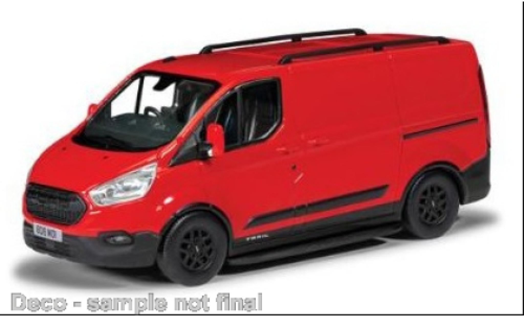 Ford Transit 1/43 Vanguards Douane Trail rosso RHD modellino in miniatura