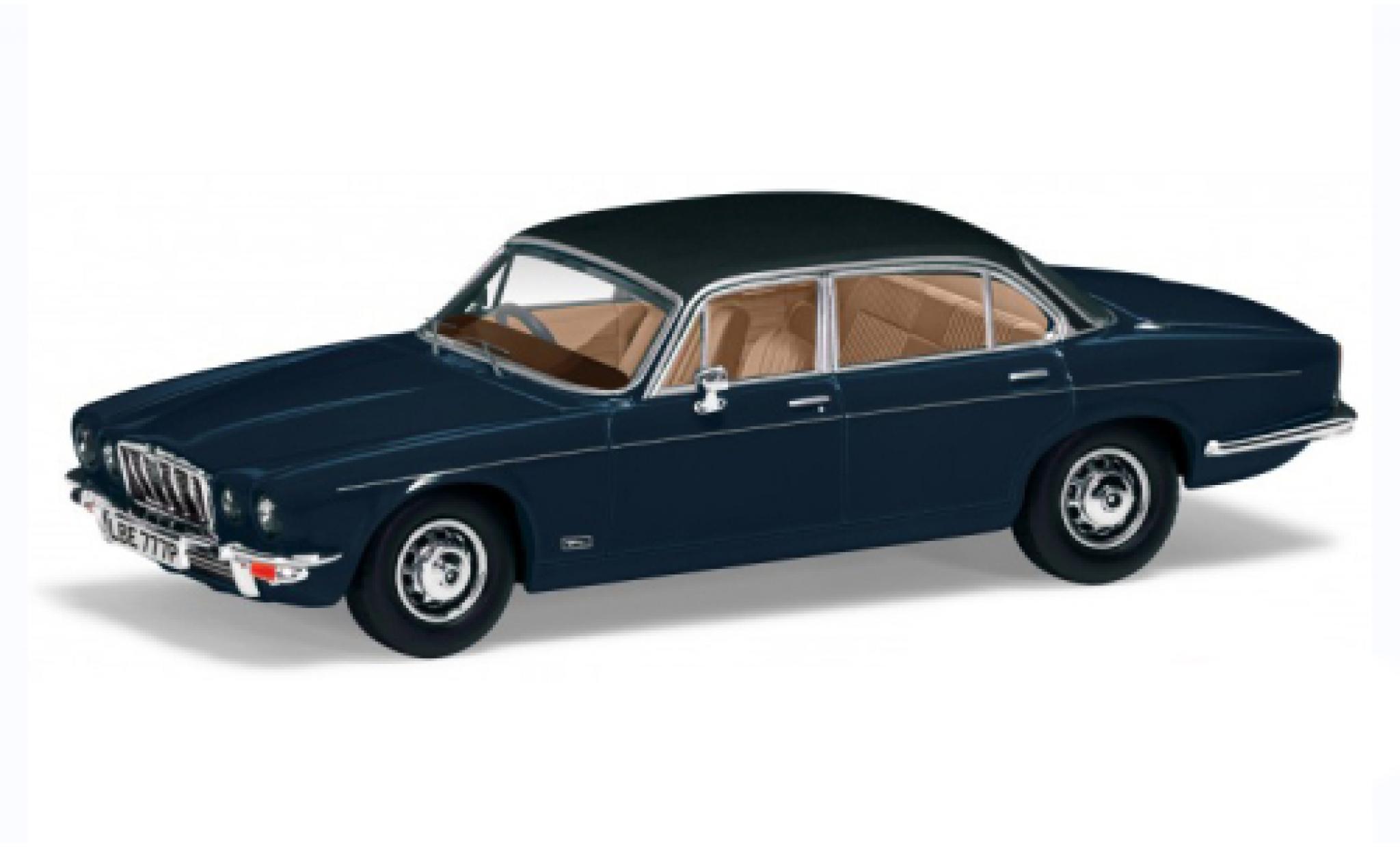 Jaguar XJ 1/43 Vanguards 6 Series 2 blu foncé RHD modellino in miniatura