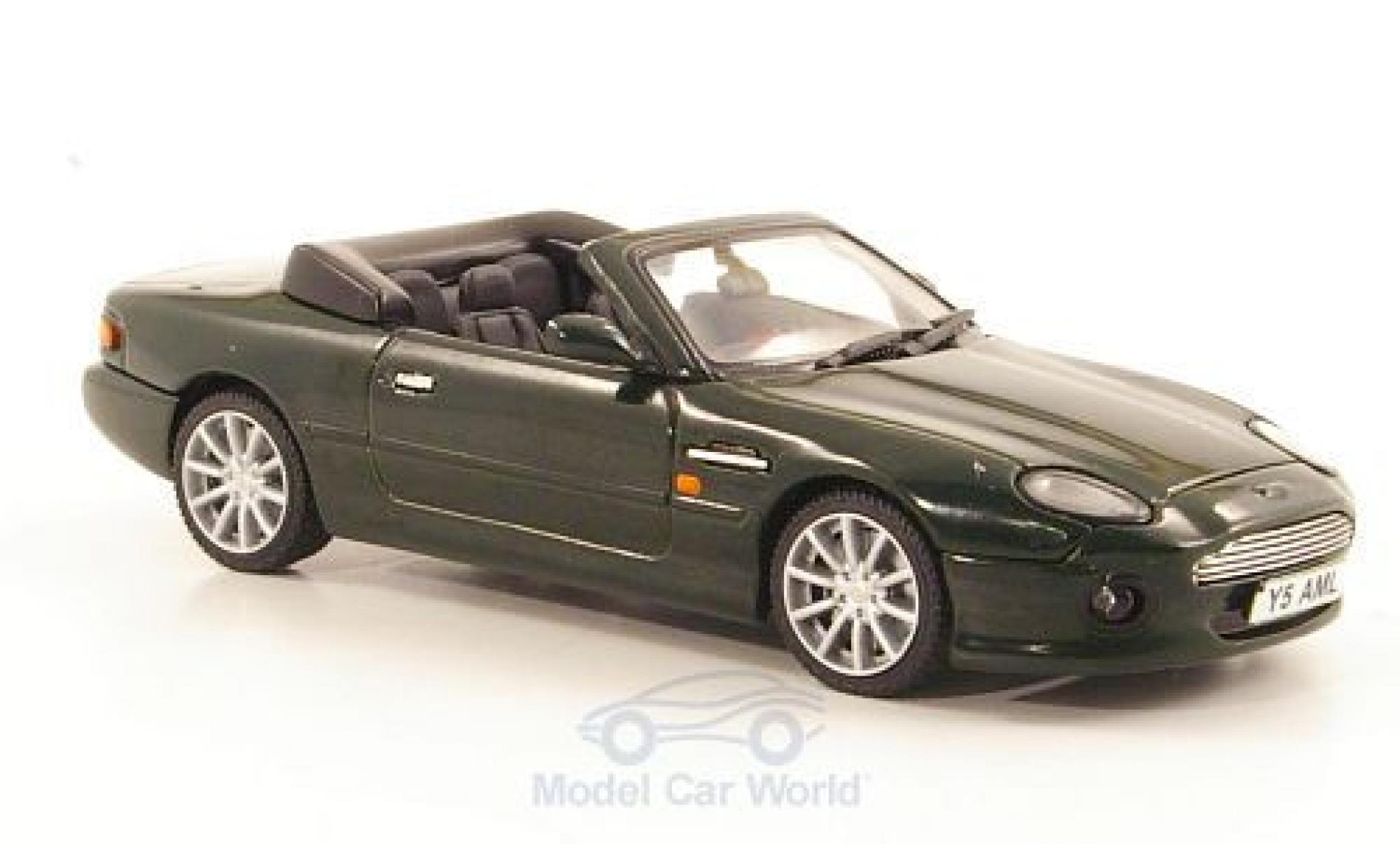 Aston Martin DB7 1/43 Vitesse Vantage Volante verde Volan 1994 modellino in miniatura