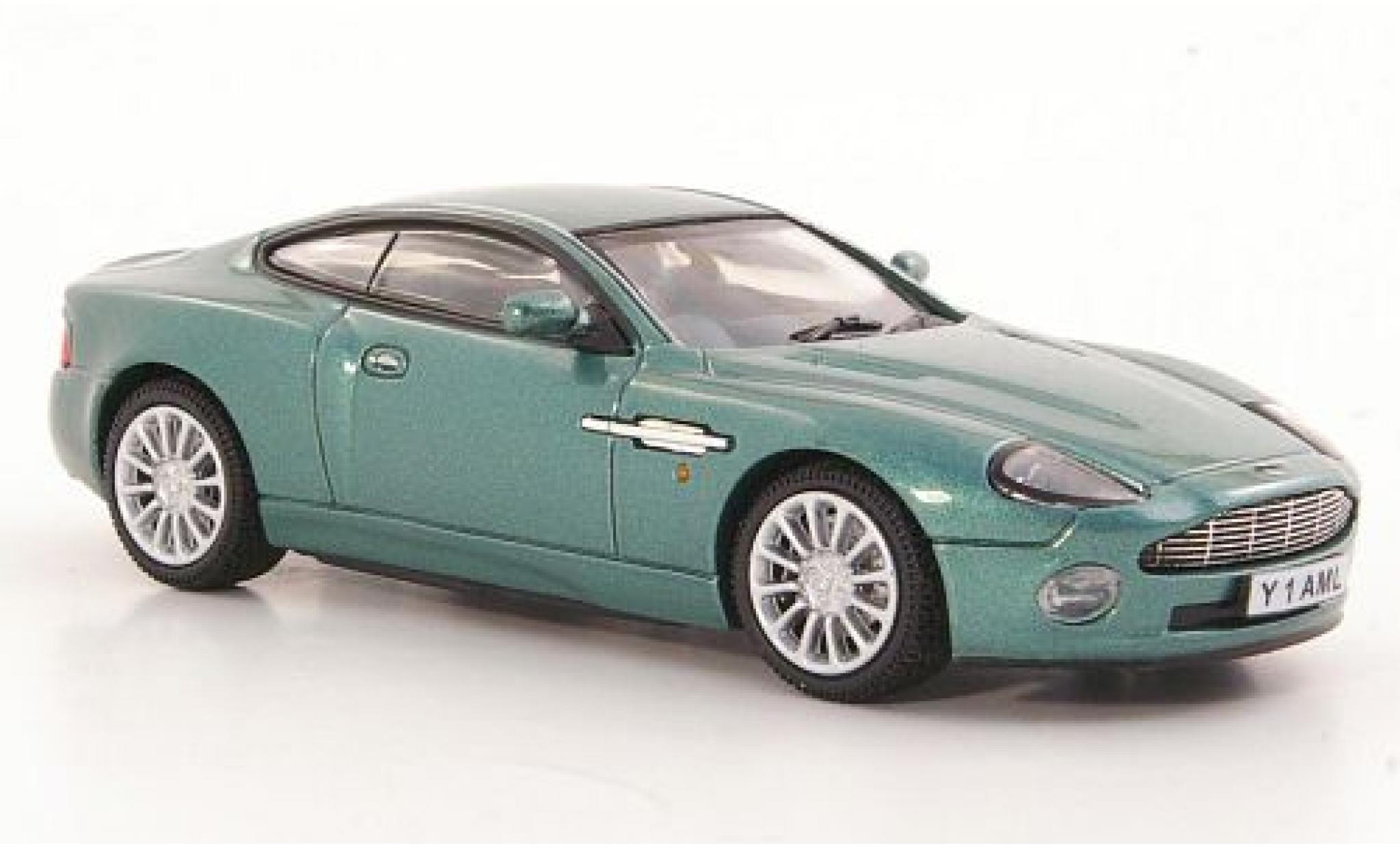 Aston Martin Vanquish 1/43 Vitesse metallico verde RHD modellino in miniatura