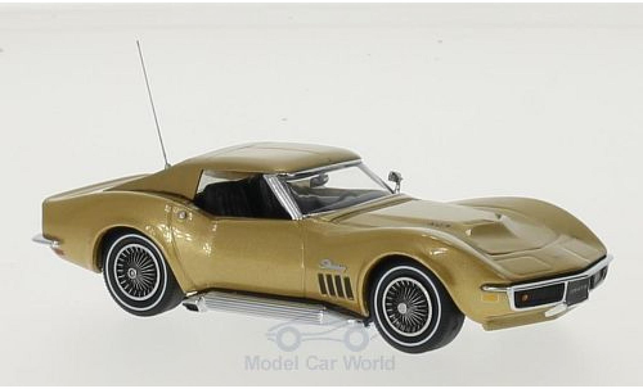 Chevrolet Corvette C3 1/43 Vitesse (C3) Coupe gold 1969 modellino in miniatura