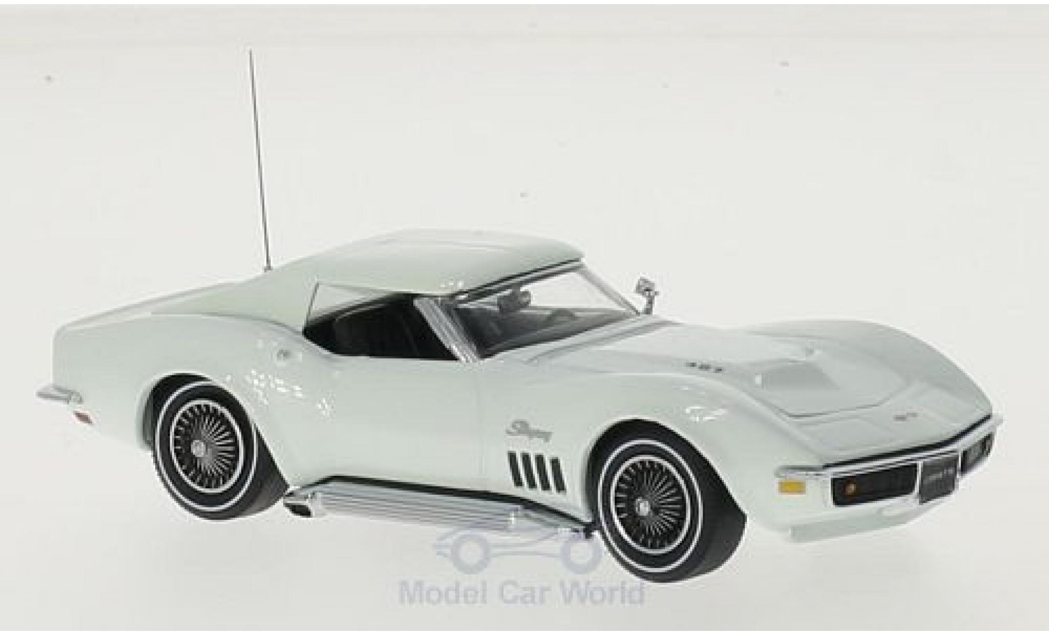 Chevrolet Corvette C3 1/43 Vitesse (C3) Coupe bianco 1969 modellino in miniatura