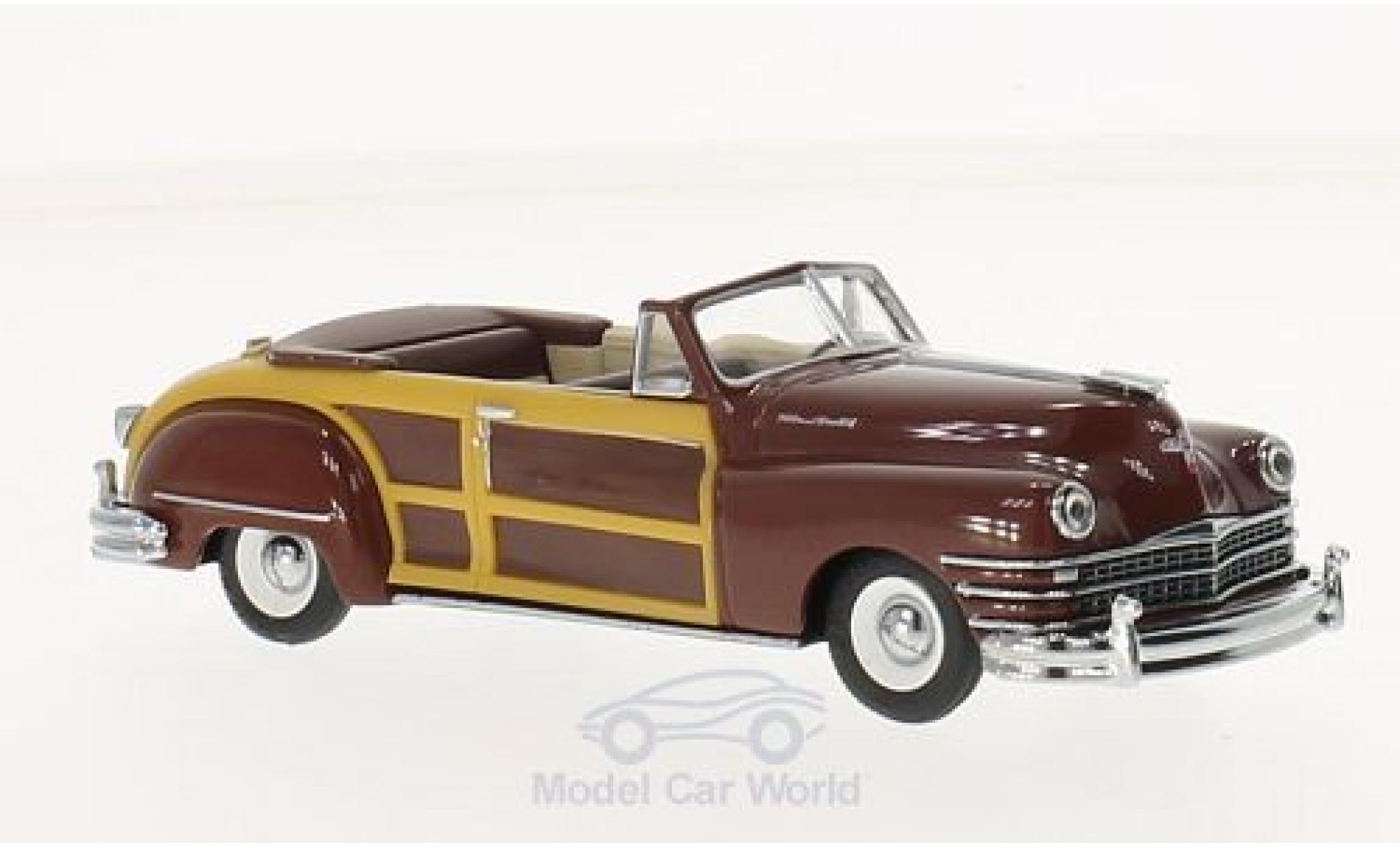 Chrysler Town & Country 1/43 Vitesse marroneee modellino in miniatura