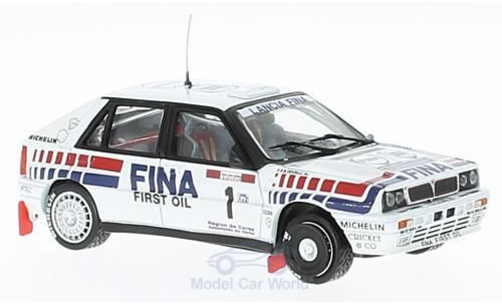 Lancia Delta HF Integrale 1/43 Vitesse HF Integrale 16V No.1 Fina Rallye WM Tour de Corse 1991 D.Auriol/B.Occelli modellino in miniatura