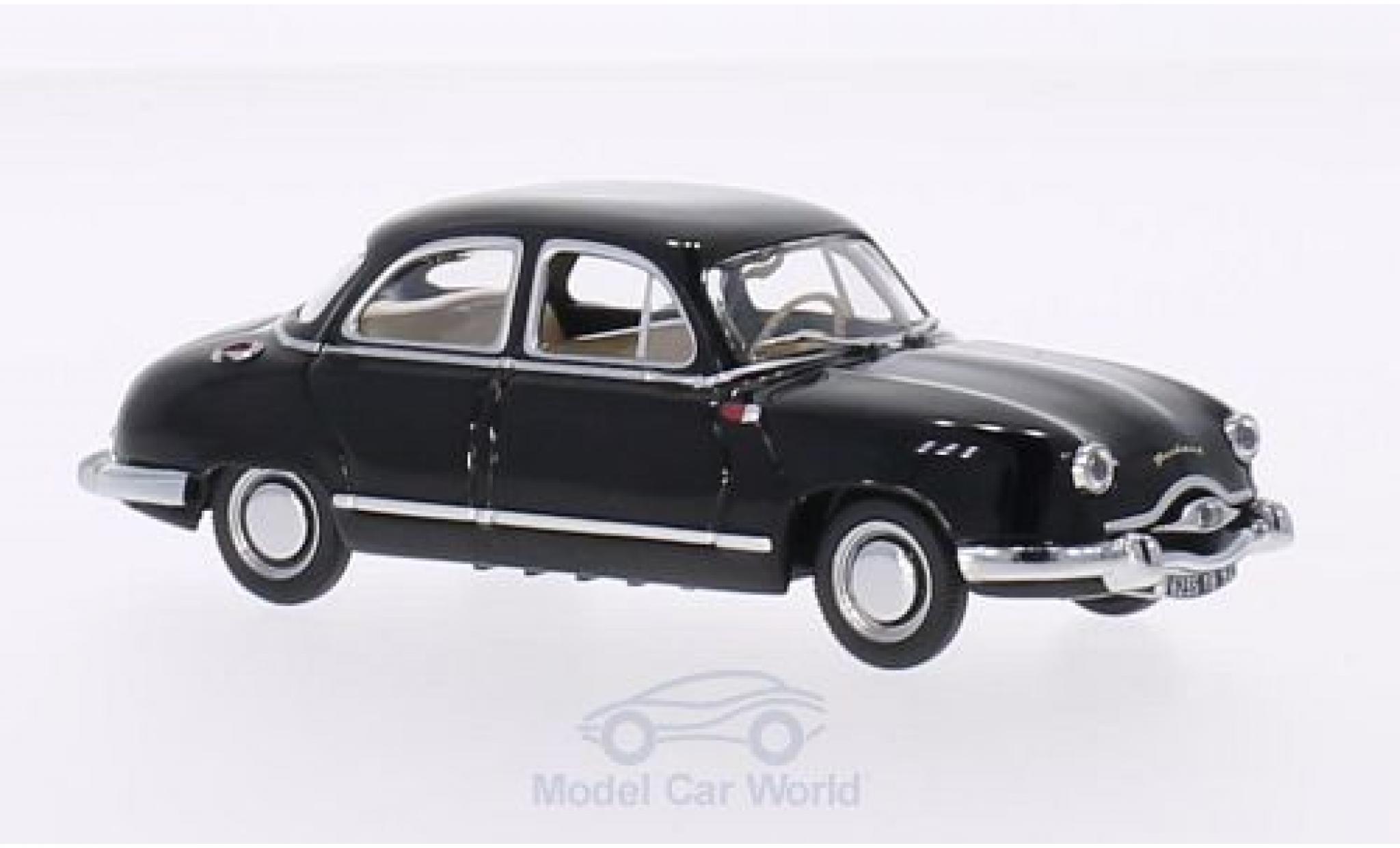 Panhard Dyna 1/43 Vitesse Z1 Luxe Special nero 1954 modellino in miniatura