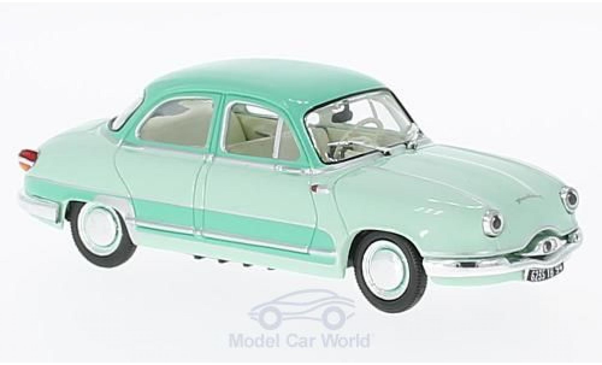 Panhard Dyna 1/43 Vitesse Z12 Grand Standing verde/verde 1957 modellino in miniatura