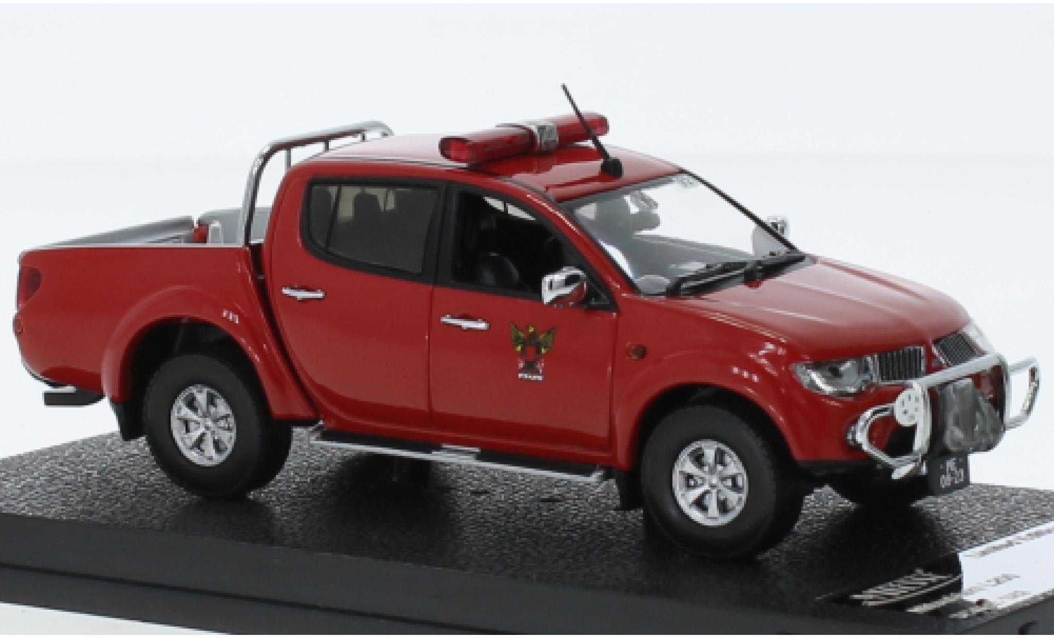 Mitsubishi L200 1/43 Vitesse RHD Macau feu Departement modellino in miniatura
