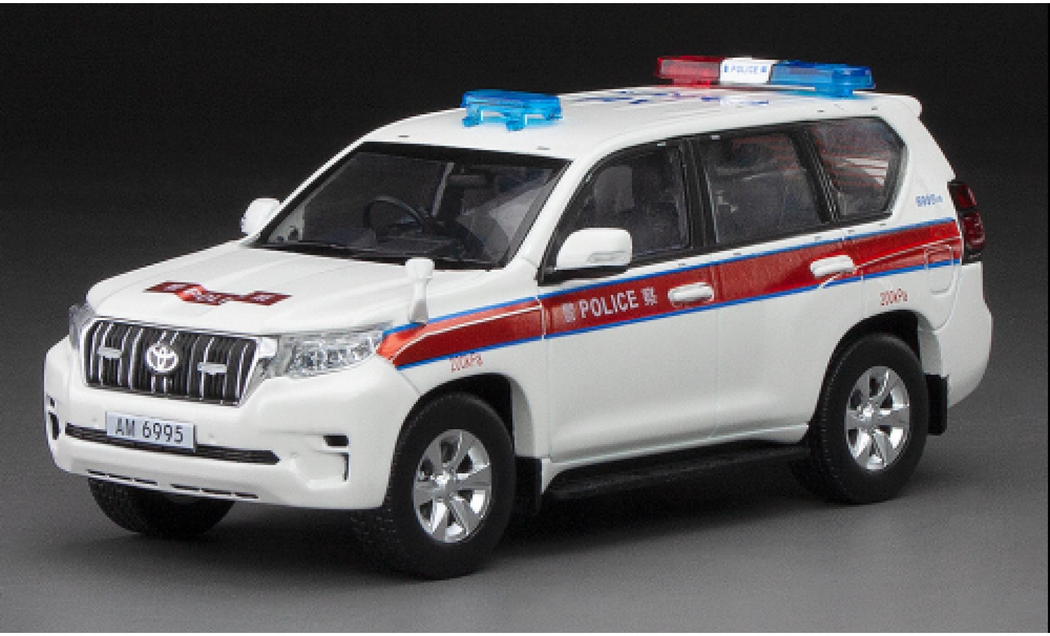 Toyota Land Cruiser 1/43 Vitesse Prado RHD Hong Kong Police 2018 modellino in miniatura