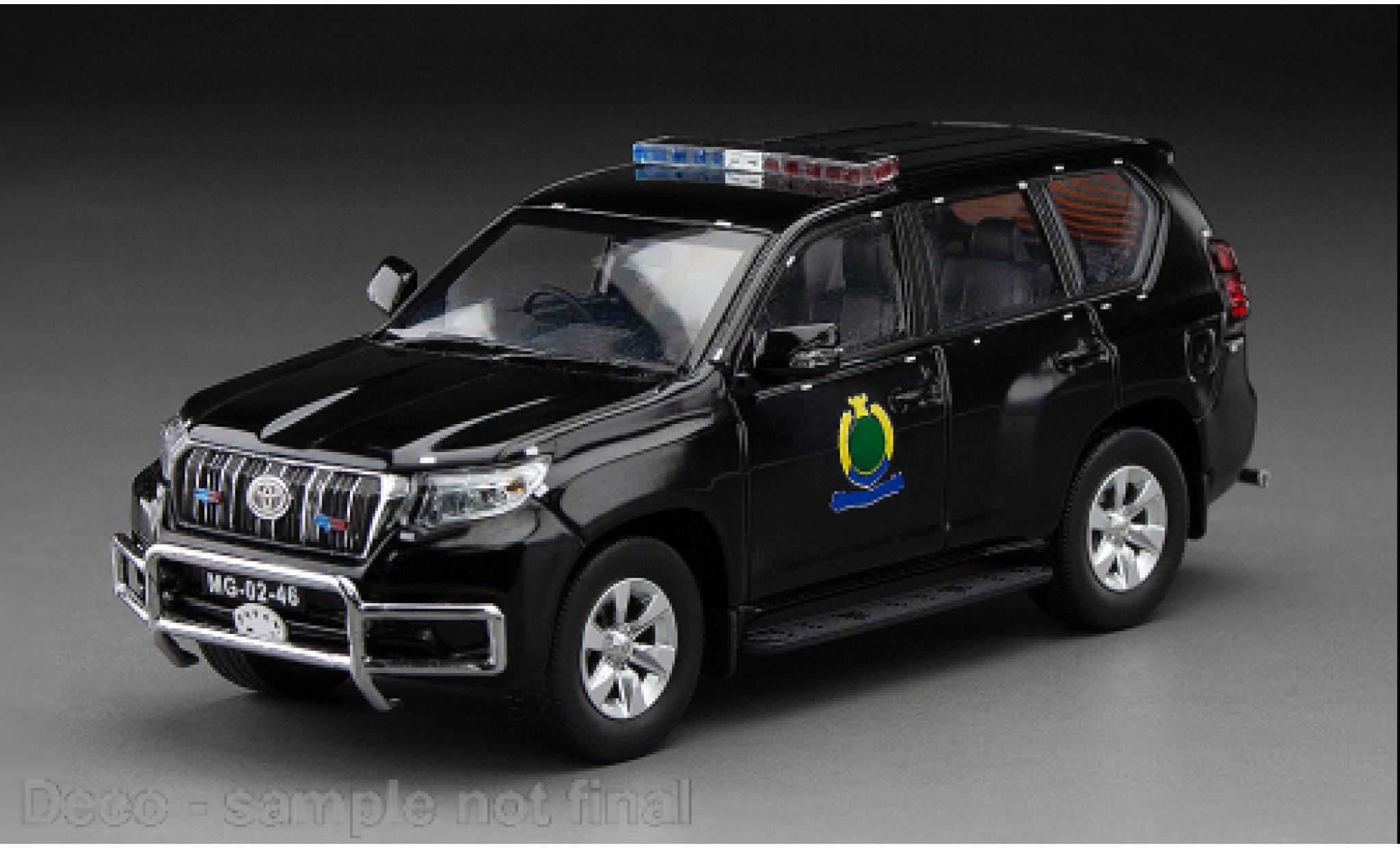 Toyota Land Cruiser 1/43 Vitesse Prado RHD Macau Correctinal Service Bureau 2018 modellino in miniatura