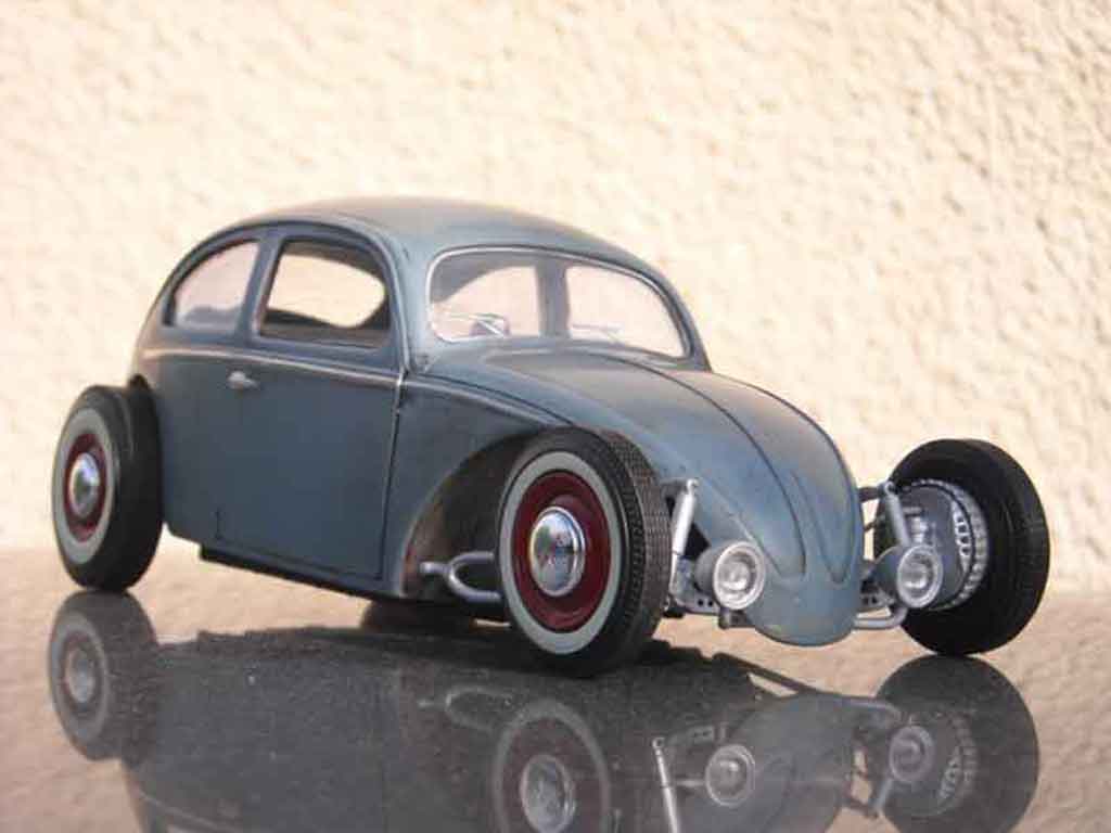 Volkswagen Kafer Hot Rod 1/18 Solido Hot Rod volksrod modellino in miniatura