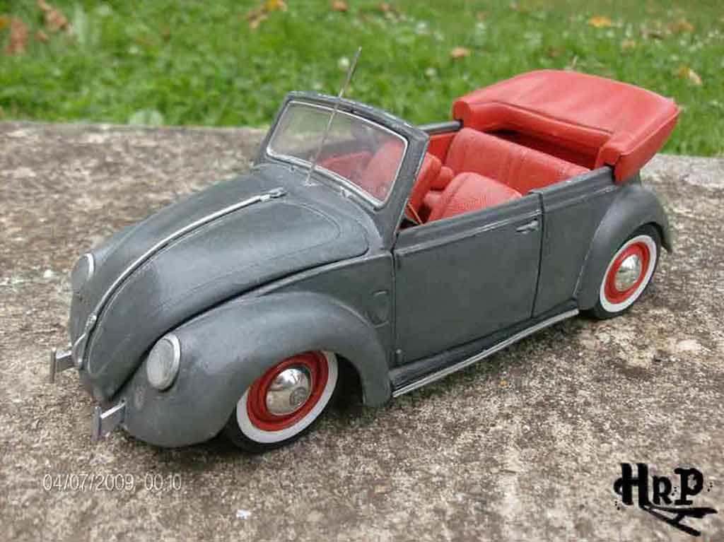 Volkswagen Kafer 1/18 Solido resto cal modellino in miniatura