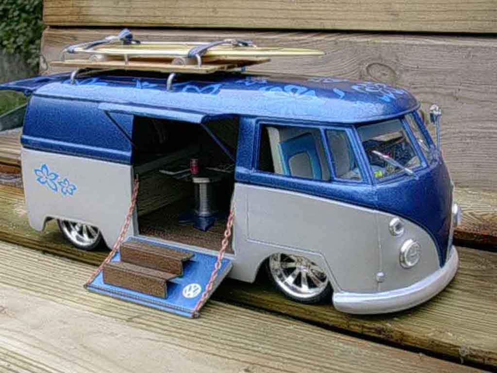 Volkswagen Combi 1/18 Solido hawai modellino in miniatura