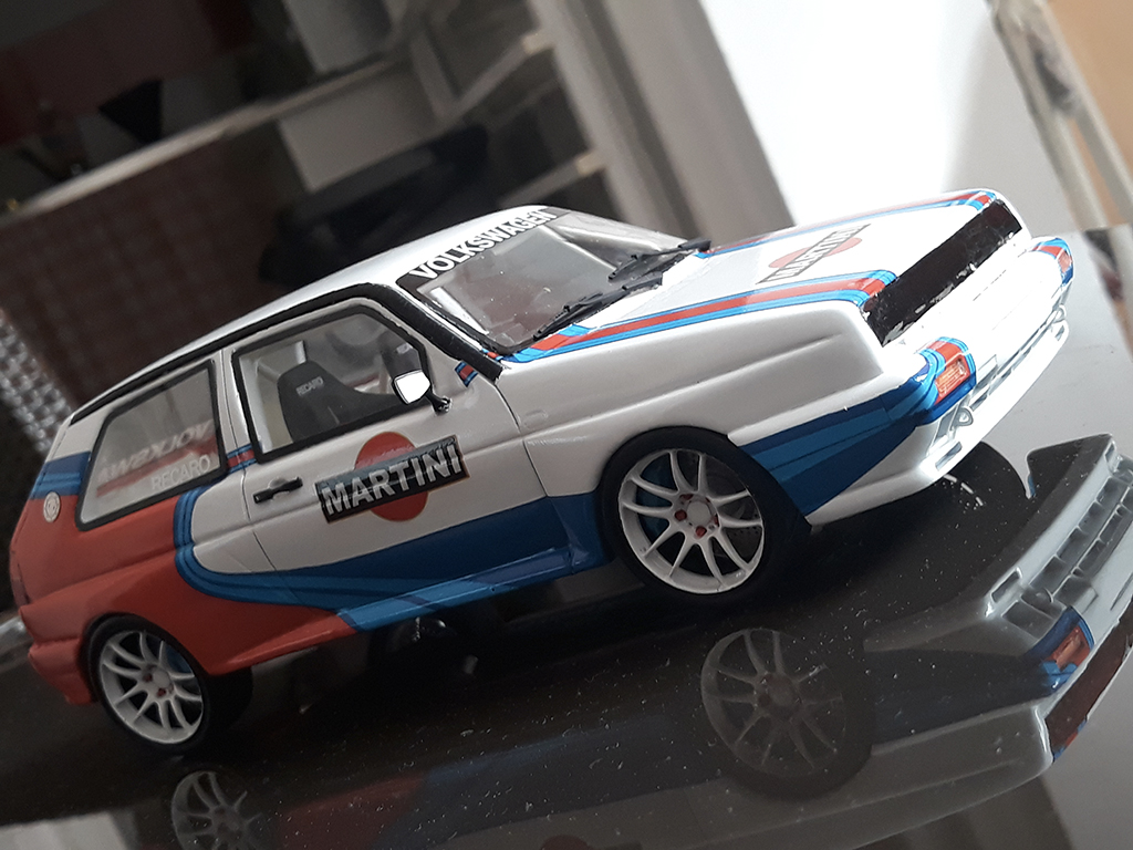 Volkswagen Golf 2 Rallye 1/18 Ottomobile 2 Rallye G60 martini tuning modellino in miniatura