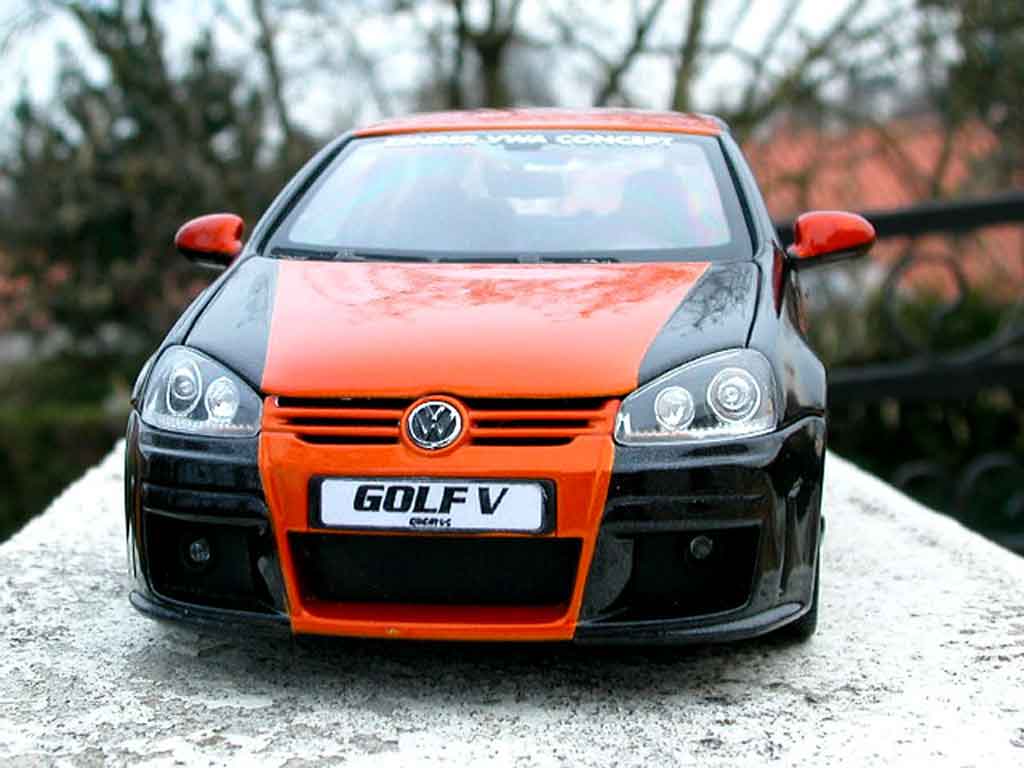 Volkswagen Golf V GTI 1/18 Norev V GTI zender jantes alu tuning modellino in miniatura