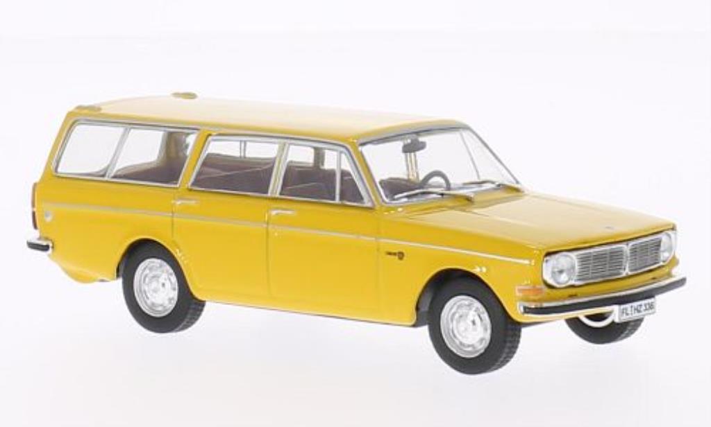 Volvo 145 1/43 WhiteBox giallo 1973 modellino in miniatura