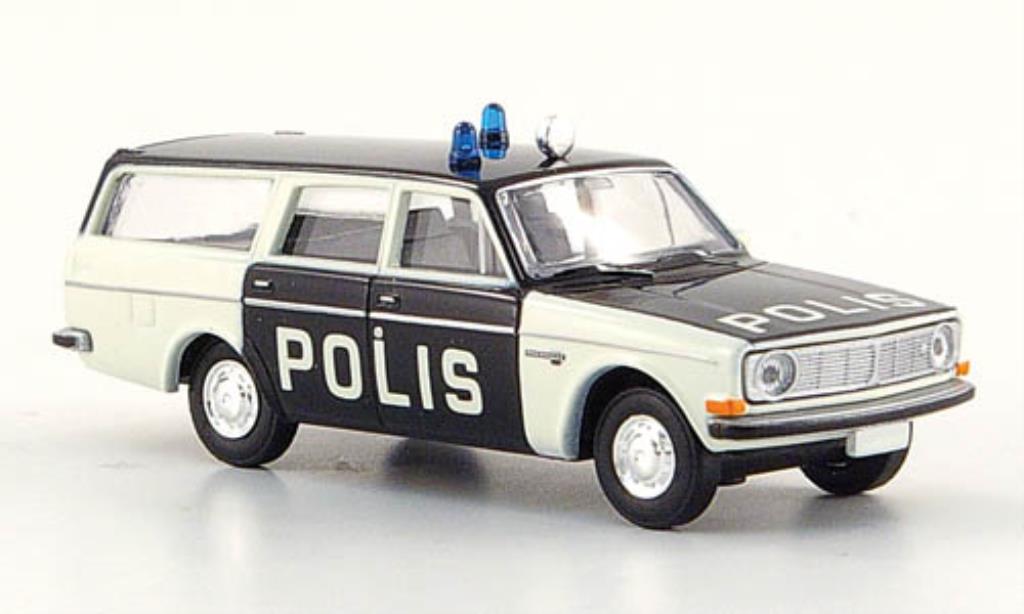 Volvo 145 1/87 Brekina Polis Polizei Schweden modellino in miniatura