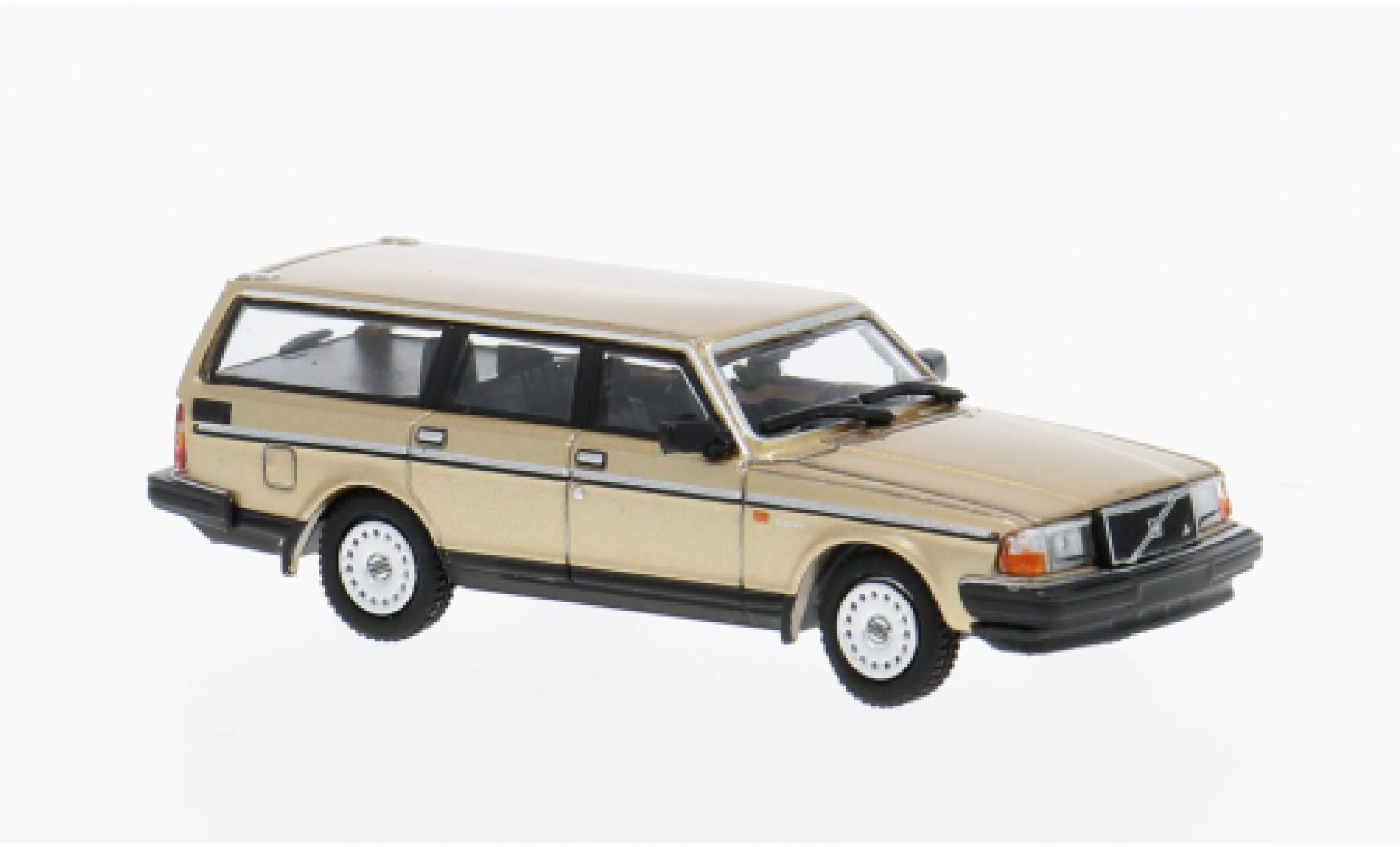 Volvo 240 1/87 Minichamps GL Break gold 1:87 modellino in miniatura