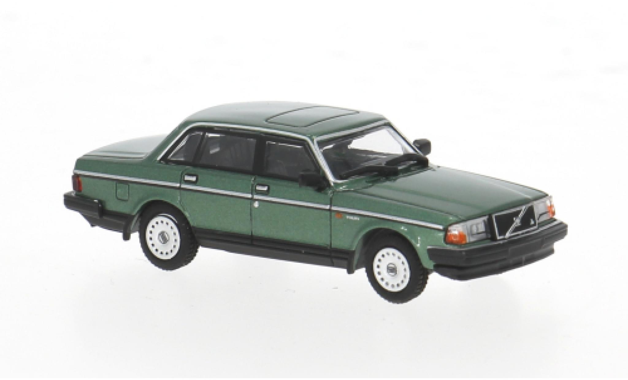 Volvo 240 Minichamps GL grün 1:87 modellino in miniatura
