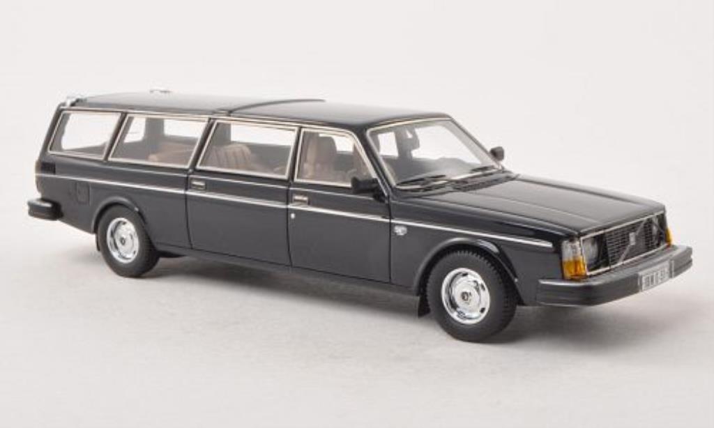 Volvo 245 1/43 Matrix Transfer blu modellino in miniatura