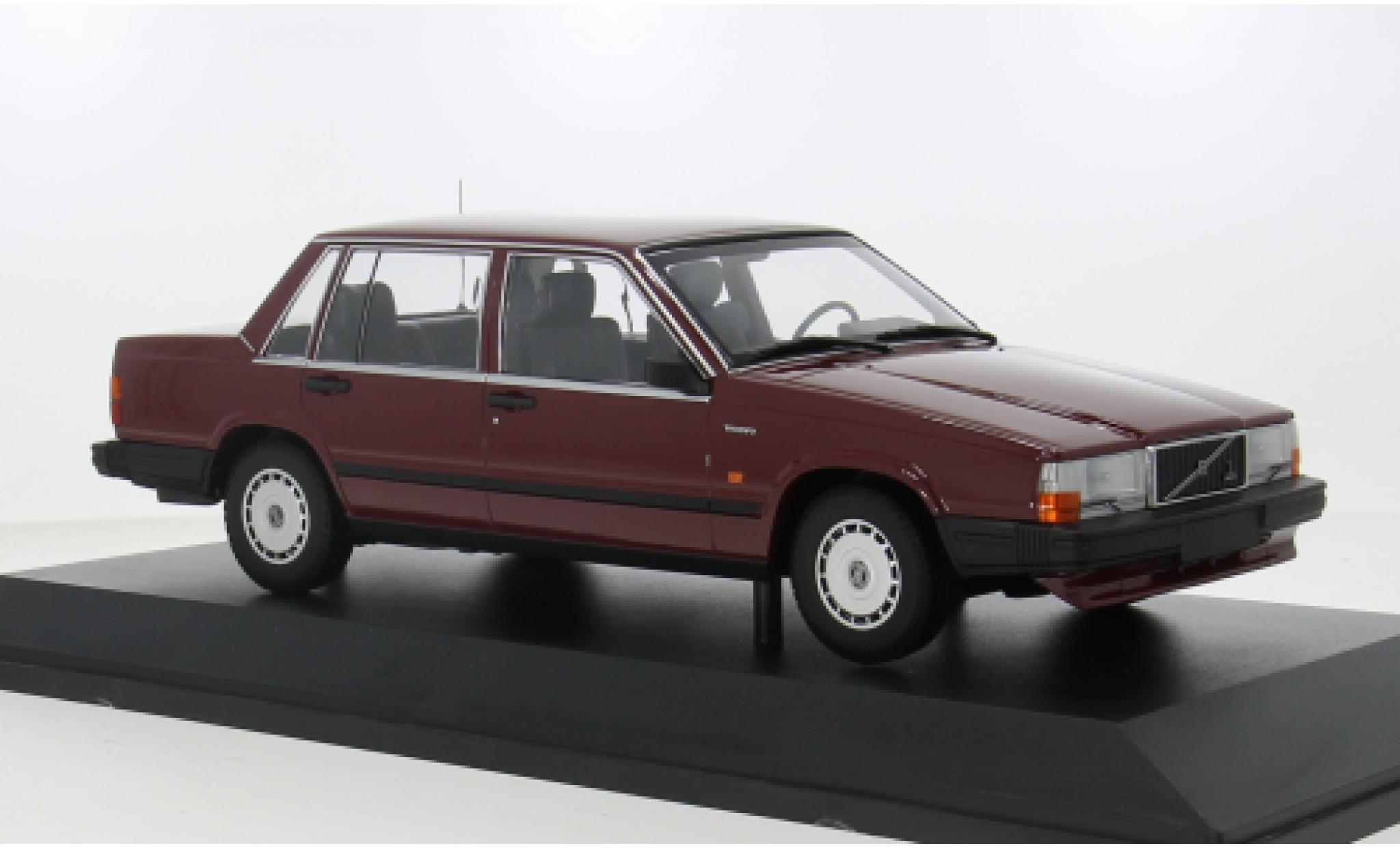 Volvo 740 1/18 Minichamps GL rot 1:18 modellino in miniatura