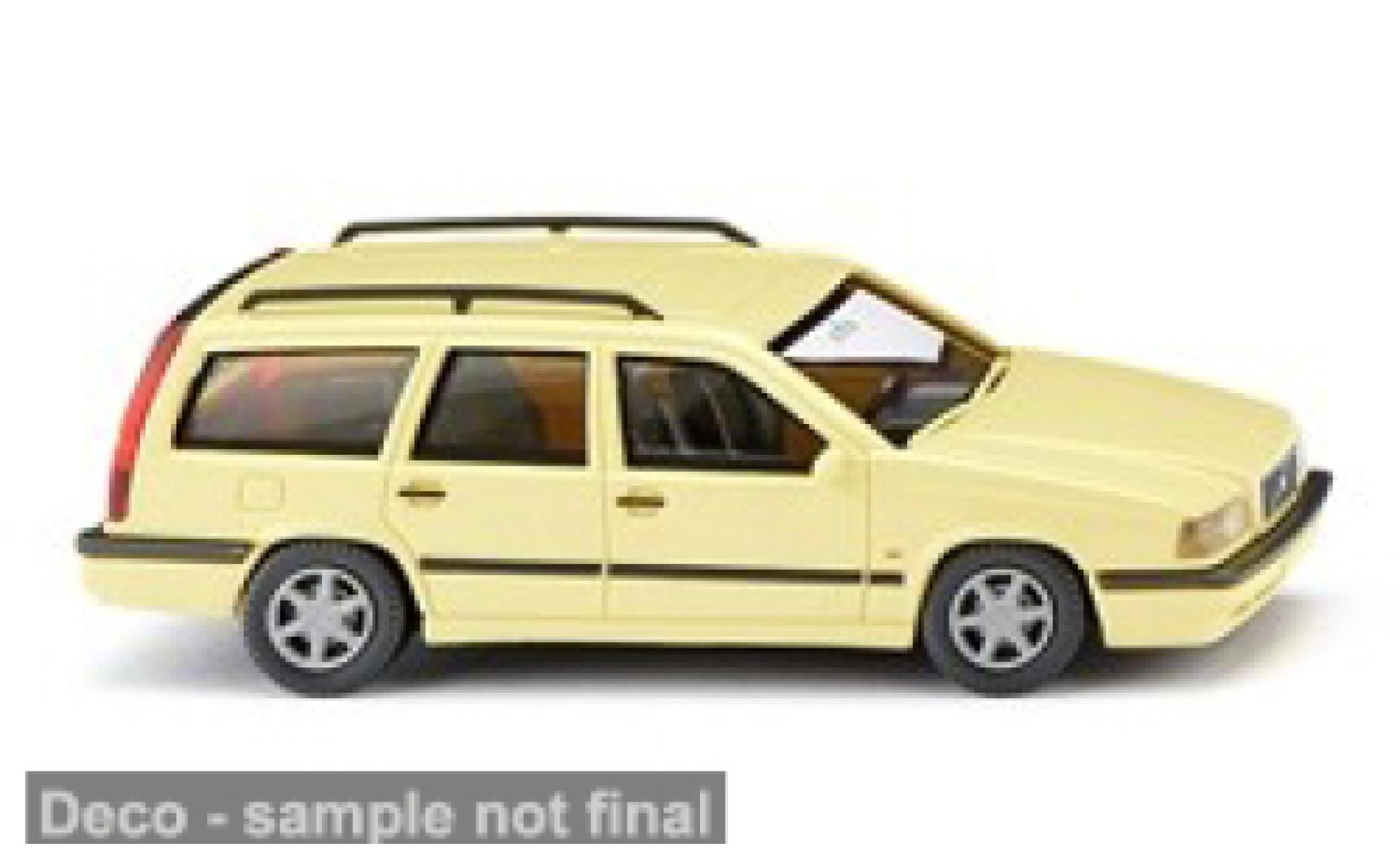 Volvo 850 1/87 Wiking gelb 1993 1:87 modellini auto