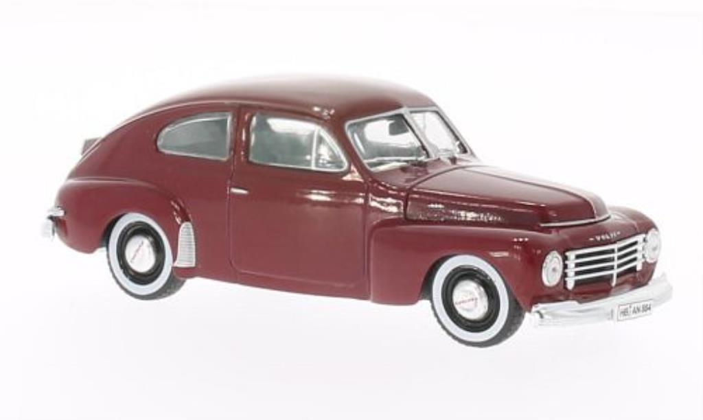 Volvo PV 1/43 WhiteBox 444 rosso 1943 modellino in miniatura