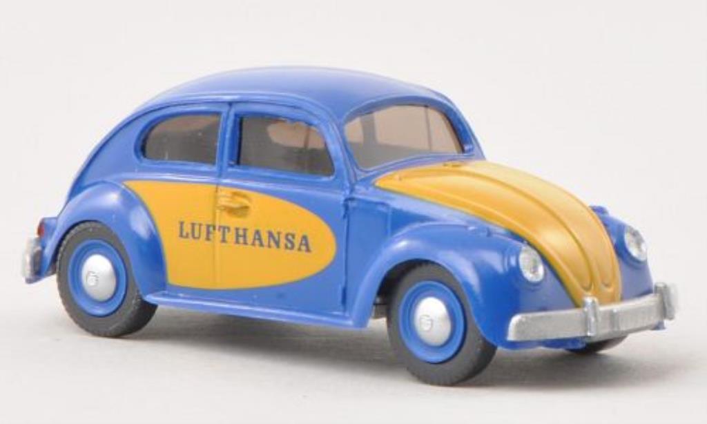 Volkswagen 1200 1/87 Wiking Kafer Lufthansa modellino in miniatura