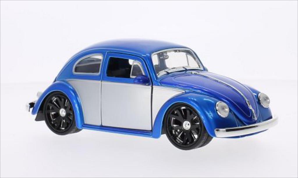 Volkswagen Beetle 1/24 Jada Toys (Kafer) Tuning blu/grigio 1959 modellino in miniatura