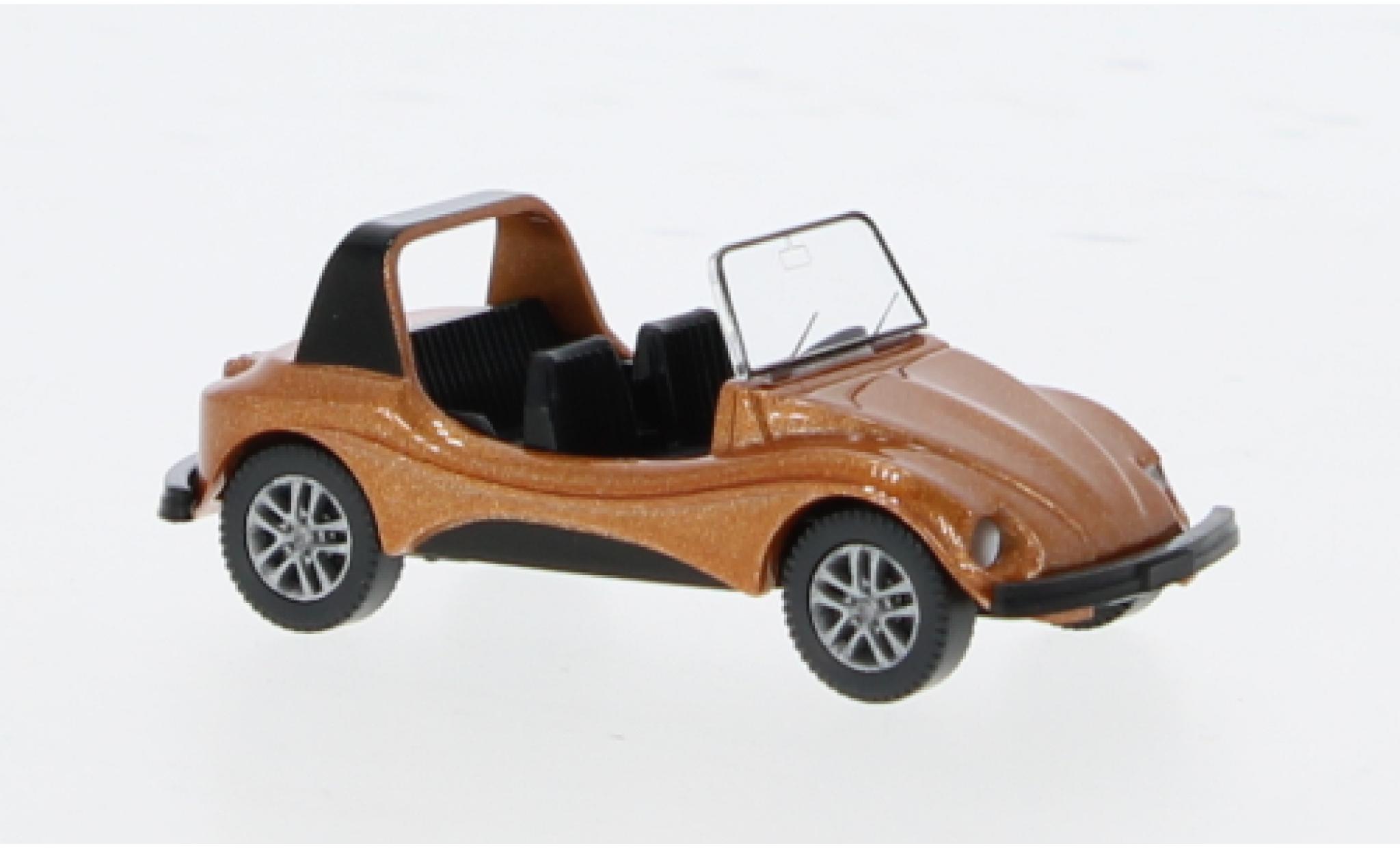 Volkswagen Buggy 1/87 Wiking bronze modellino in miniatura