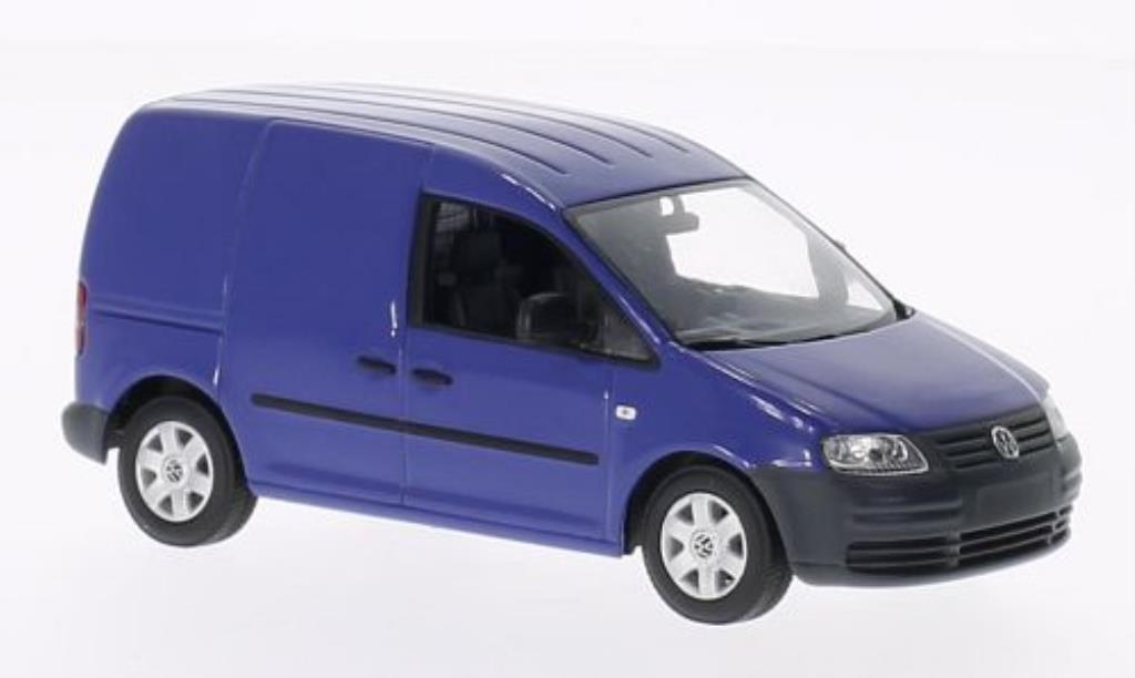 Volkswagen Caddy 1/43 Minichamps blu 2004 modellino in miniatura