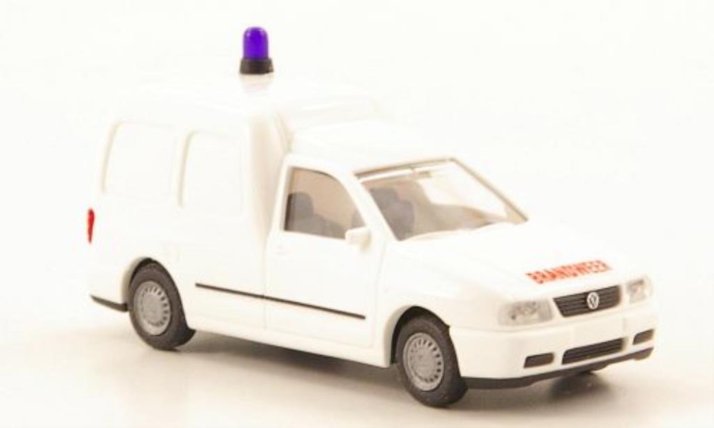Volkswagen Caddy 1/87 Rietze Brandweer (SM-B) modellino in miniatura