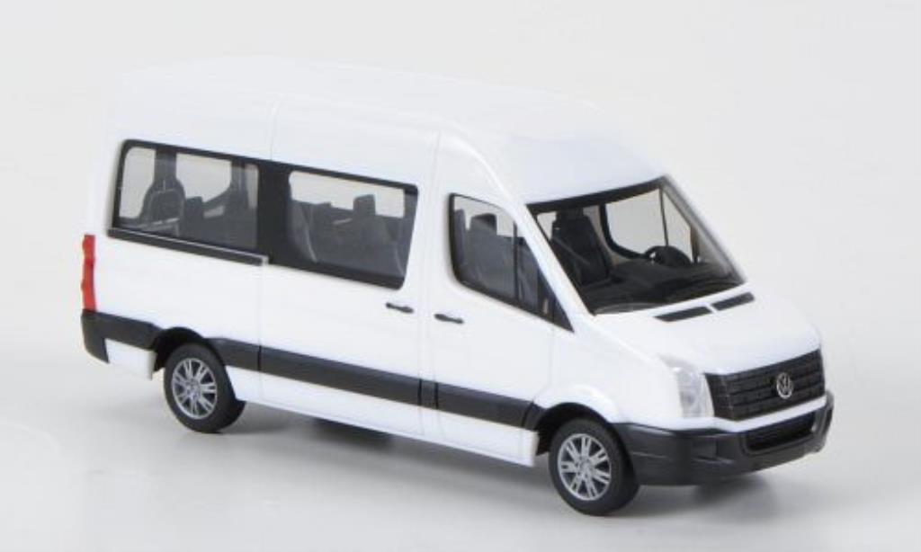 Volkswagen Crafter 1/87 Herpa Bus HD bianco 2011 modellino in miniatura