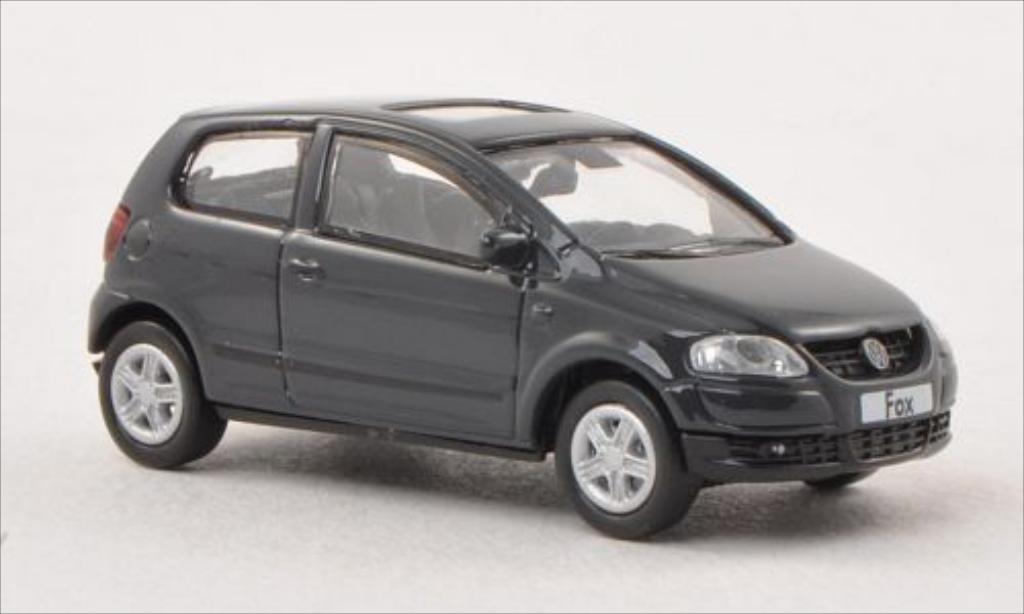 Volkswagen Fox 1/87 Norev grigio 2005 modellino in miniatura