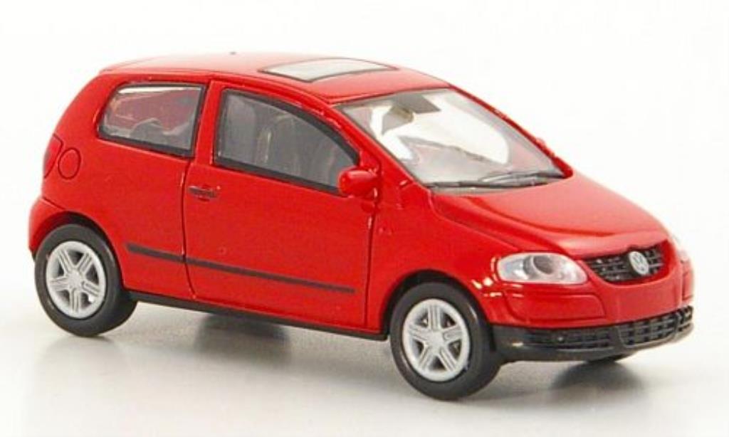 Volkswagen Fox 1/87 Norev rosso modellino in miniatura
