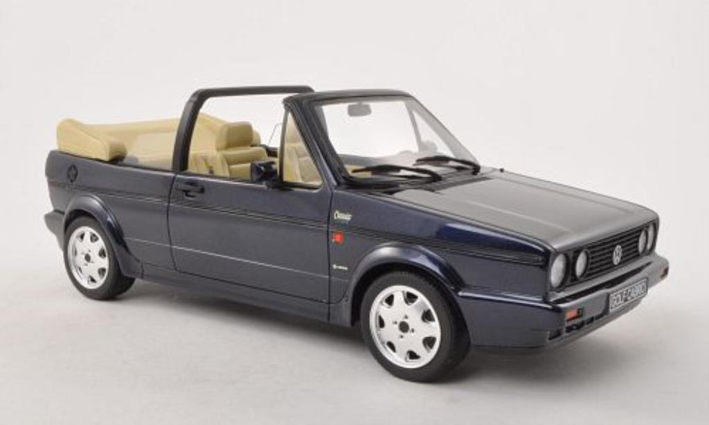Volkswagen Golf I 1/18 Ottomobile I Cabriolet Classic Line blu 1991 modellino in miniatura