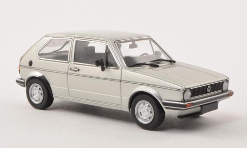 Volkswagen Golf I 1/43 Minichamps I GLS grigio 1980 modellino in miniatura