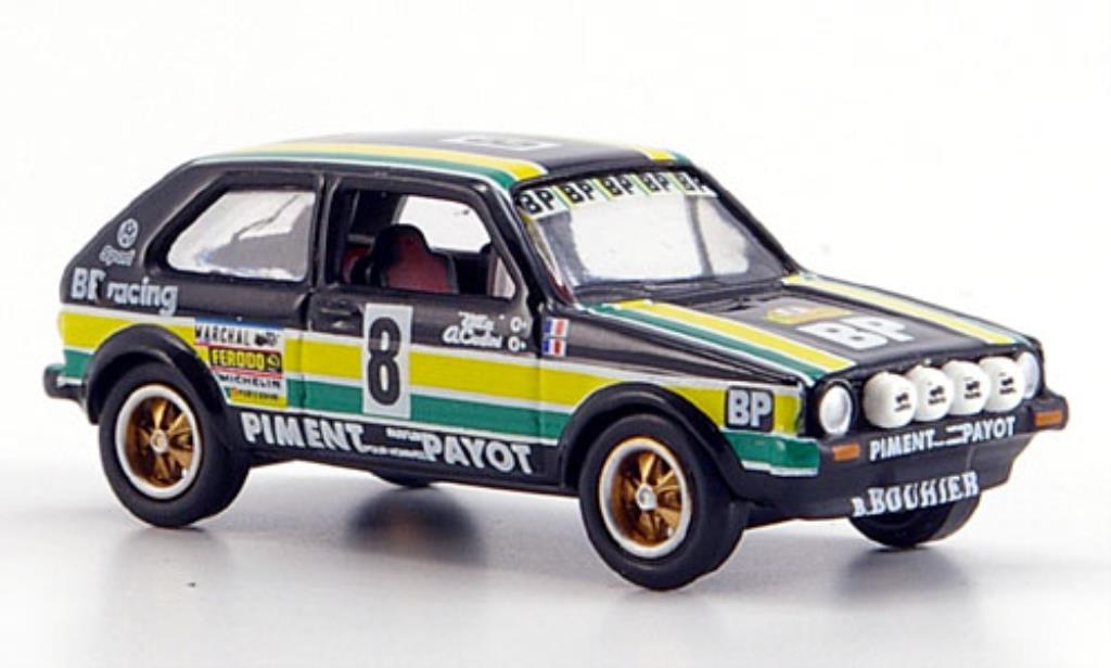 Volkswagen Golf I 1/87 Bub I GTI No.8 Rallye de Antipes modellino in miniatura